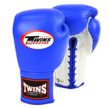 Twins Leather Lace-Up Muay Thai Boxing Gloves BGLL1