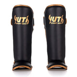 Yuth Gold Muay Thai Shin Guards Adult Kickboxing Pads MMA