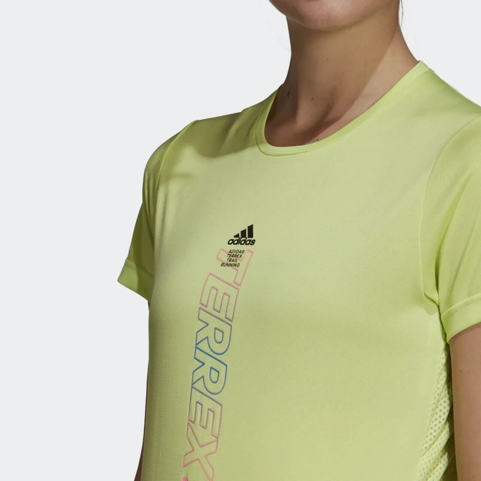 adidas Terrex Agravic Womens Trail Running T-Shirt Lime