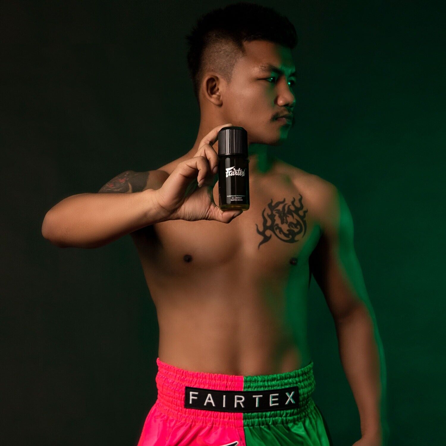 Fairtex Liniment Muay Thai Oil 100ml Orange / Peppermint Muscle Massage