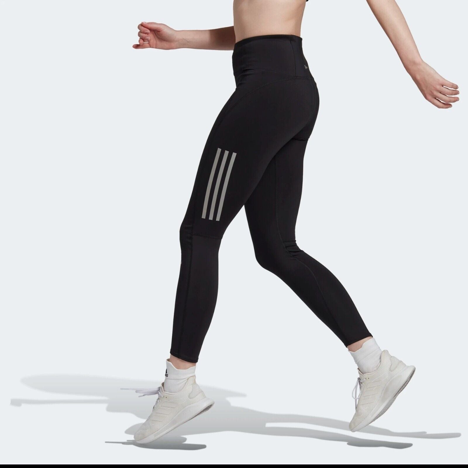 adidas Own The Run Womens Winter Running Leggings Warm Fitness Tights Reflective