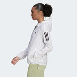 adidas Own The Run Womens Running Jacket Winbreaker Ladies Fitness Coat White