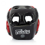 Fairtex HG13 Muay Thai Boxing Full Head Guard Leather