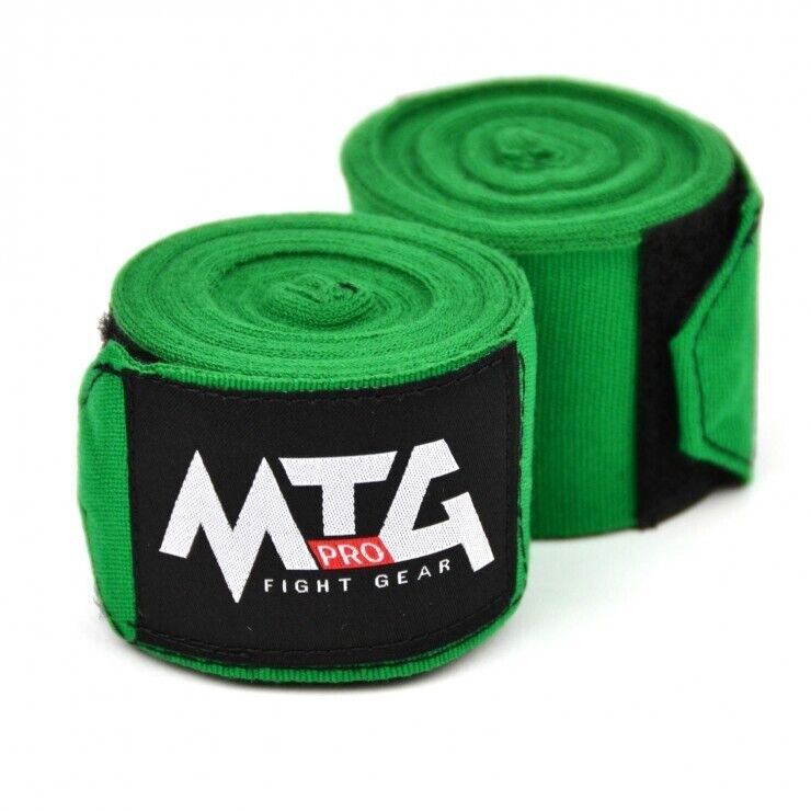 MTG Pro Muay Thai Boxing Hand Wraps Elasticated 5m