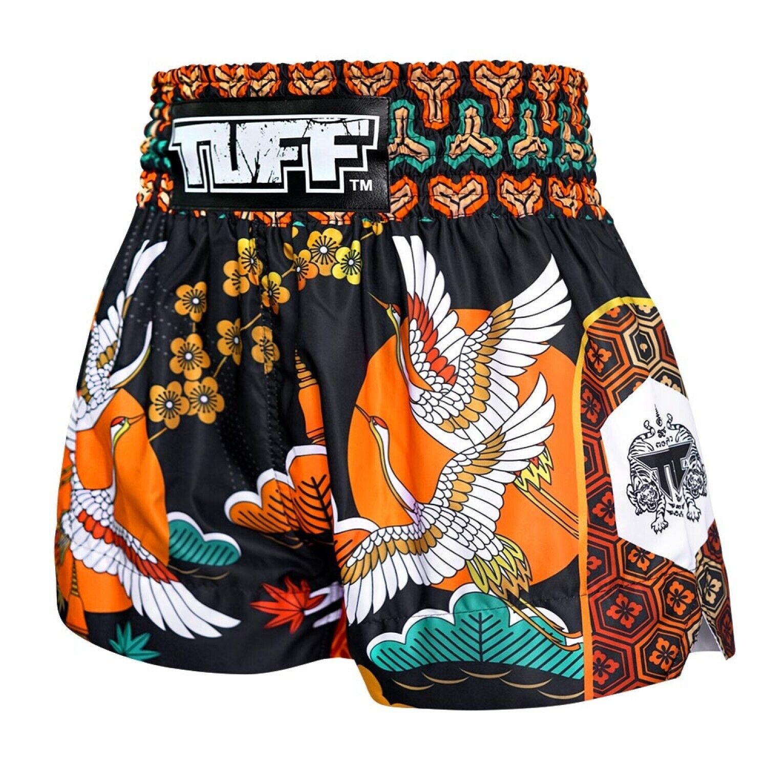 TUFF Muay Thai Shorts Autumn Sunray MS652