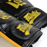 Fairtex Super Sparring Muay Thai Boxing Gloves BGV18 Black 20oz.