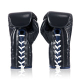 Fairtex BGL6 Leather Lace-Up Competition Fight Muay Thai Boxing Gloves