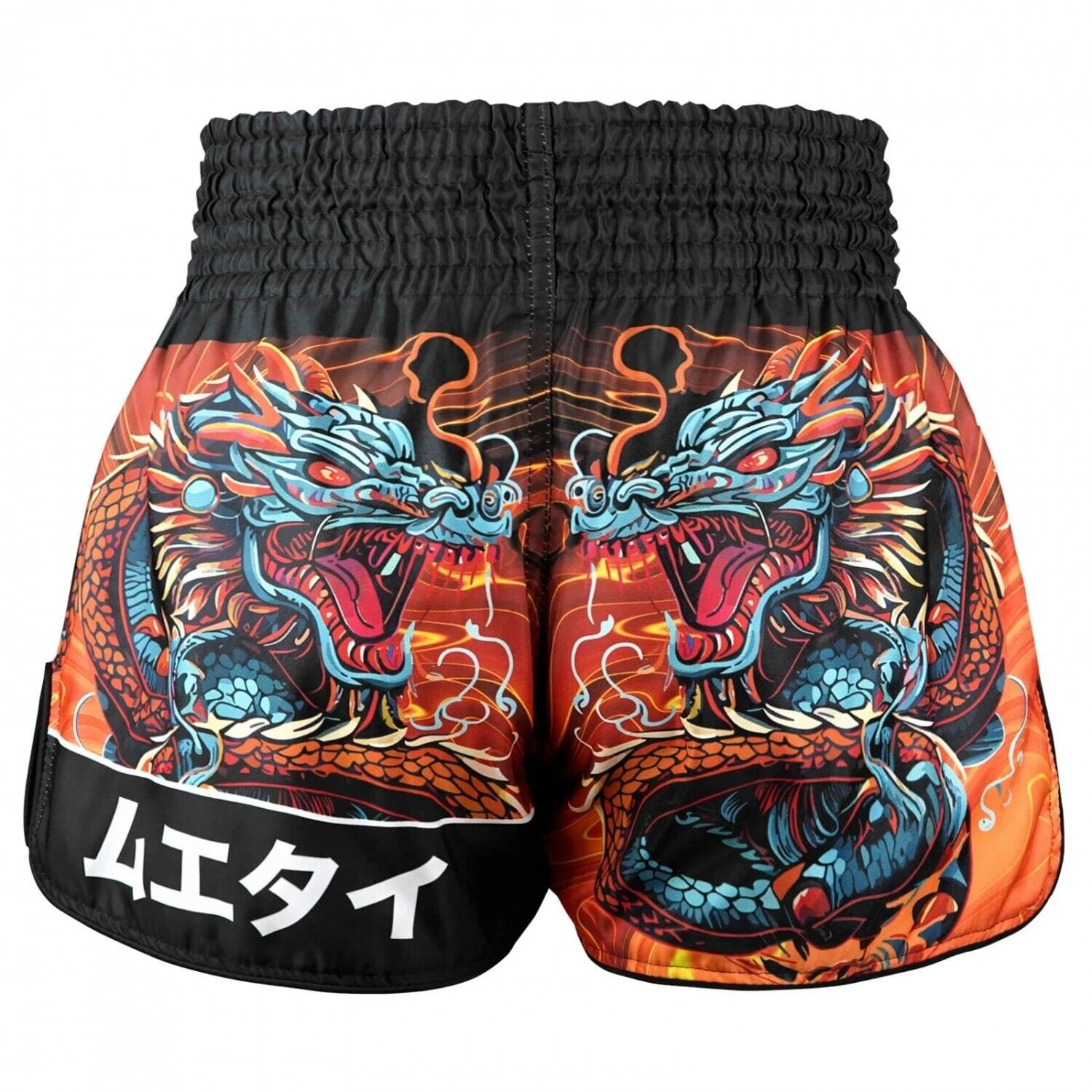 TUFF Muay Thai Shorts Seraphic Seiryu Samurai Saga RMS103