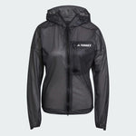 adidas Terrex Agravic 2.5 Layer Waterproof Womens Running Jacket Black Fitness