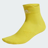 adidas Ankle Performance Running Socks HEAT.RDY Yellow Sports