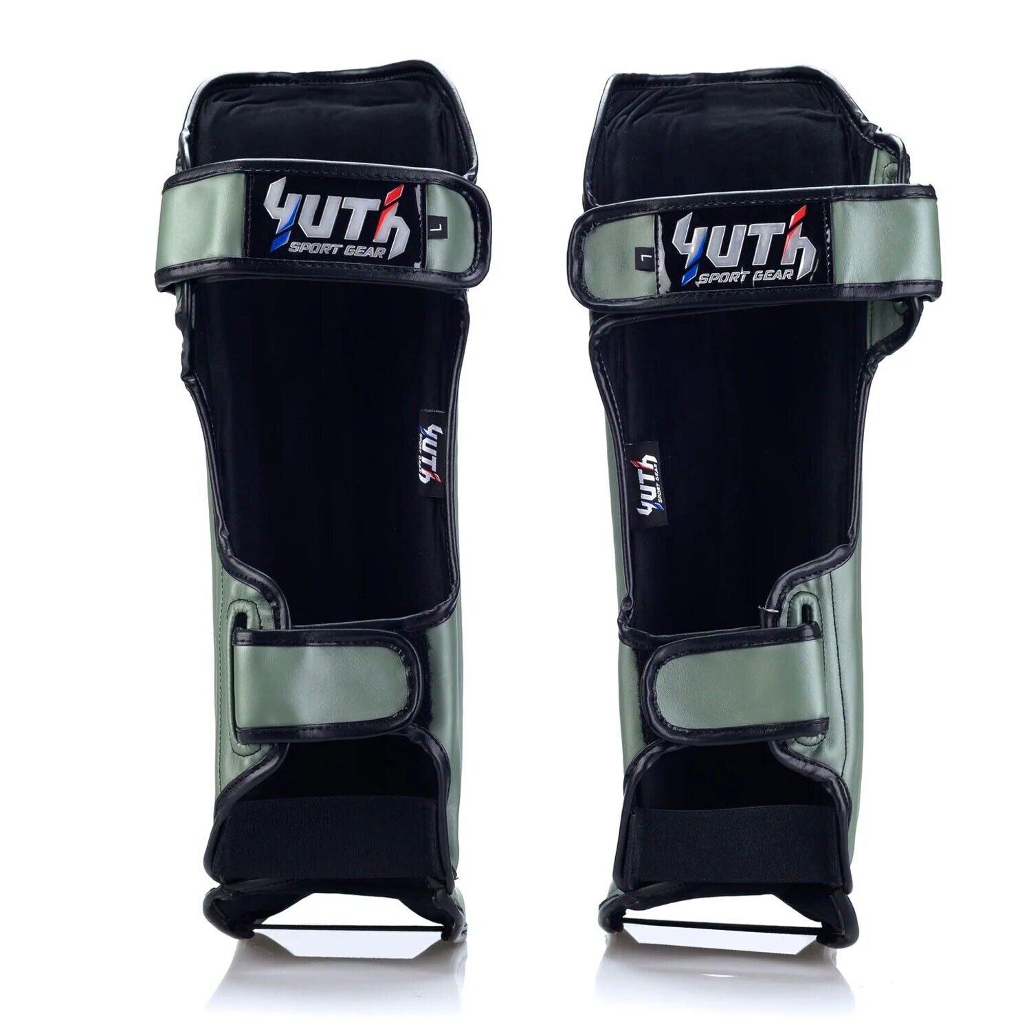 Yuth Sport Muay Thai Shin Guards Adult Kickboxing Pads MMA