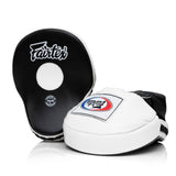 Fairtex Contoured Leather Muay Thai Boxing Focus Mitts FMV9