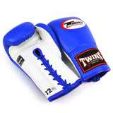 Twins Leather Lace-Up Muay Thai Boxing Gloves BGLL1