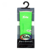 Fairtex Ankle Supports Muay Thai Boxing MMA Pair Blue Pink Green