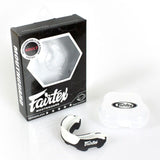 Fairtex Muay Thai Boxing Gel Mouth Guard Black White MG3