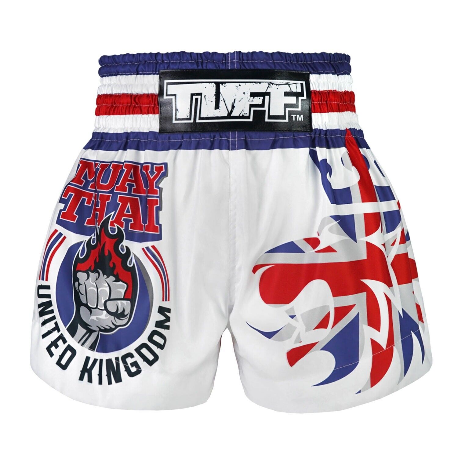 TUFF Muay Thai Shorts UK King Of Beasts MS666