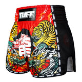 TUFF Muay Thai Shorts Chinese Dragon and Tiger MSC113