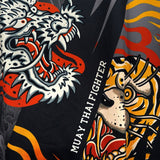 TUFF Dragon & Tiger Muay Thai Training Tank Top Vest TT105