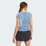 adidas Womens TERREX Agravic Pro Trail Running Top Blue T-Shirt Vest