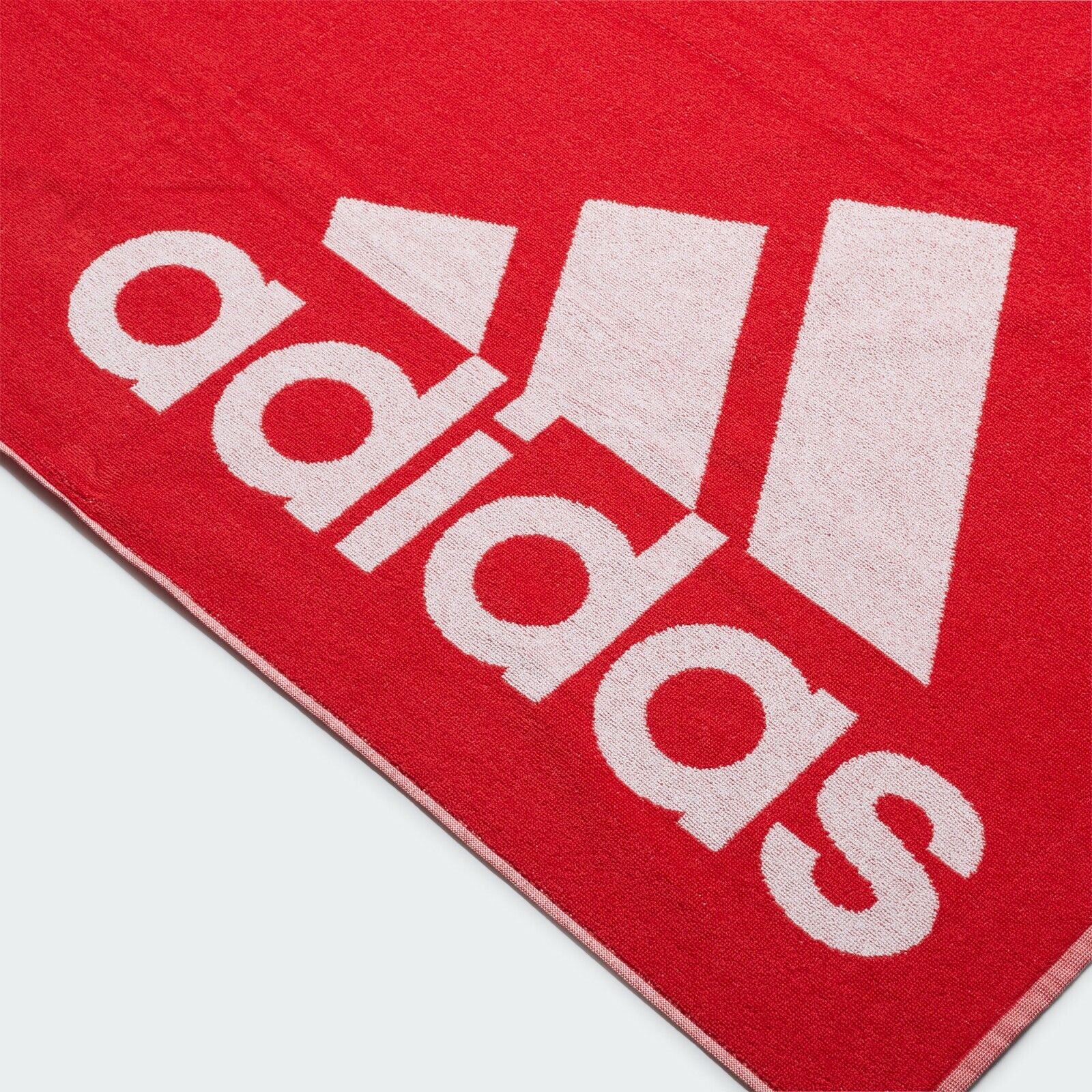 adidas Large Cotton Sports Towel Swimming Football Running Hockey