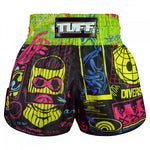 TUFF Muay Thai Shorts Neon Graffiti RMS119