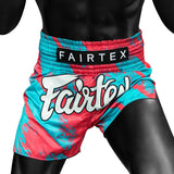 Fairtex Street King Muay Thai Shorts BS1929 Blue / Pink