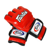 Fairtex Ultimate Leather MMA Gloves FGV12 Mixed Martial Arts 4.5 oz.