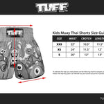 TUFF Kids Muay Thai Shorts Party Monster RMS104