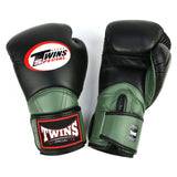 Twins Leather Long Cuff Muay Thai Boxing Gloves BGVL11