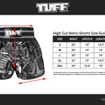 TUFF Muay Thai Shorts Akai Tsuru The Red Crane RMS114