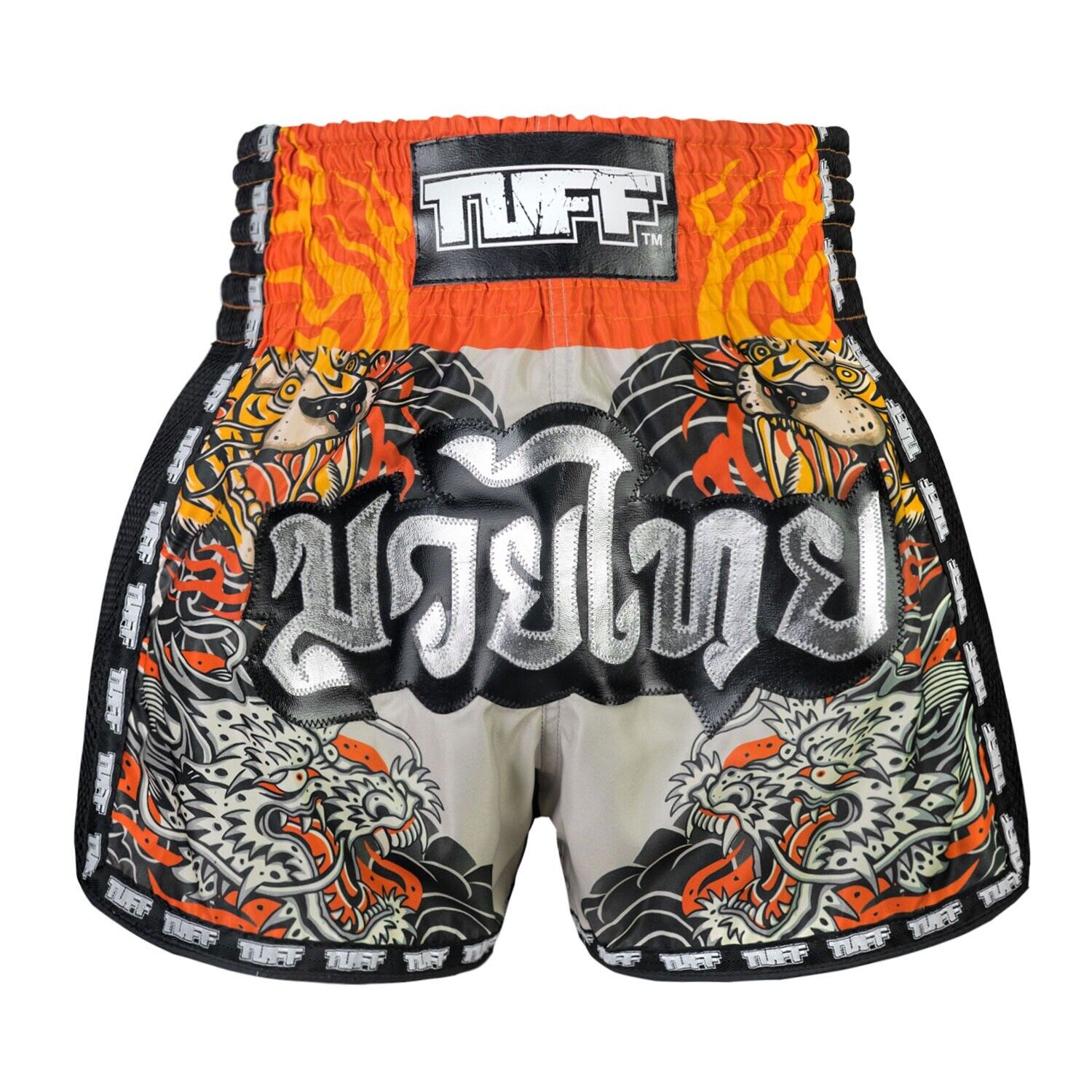 TUFF Muay Thai Shorts The Japanese Yin-Yang MSC106