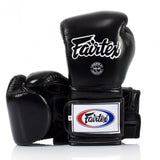 Fairtex BGV9 Mexican Style Boxing Gloves Muay Thai  Black Blue White