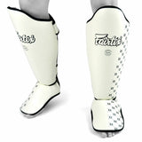 Fairtex SP5 Muay Thai Shin Guards Kickboxing Shin Pads MMA Green White Blue Red