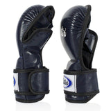 Fairtex Sparring Leather MMA Gloves FGV15 Hybrid Martial Arts 5-6 oz.