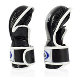 Fairtex Sparring Leather MMA Gloves FGV15 Hybrid Martial Arts 5-6 oz.