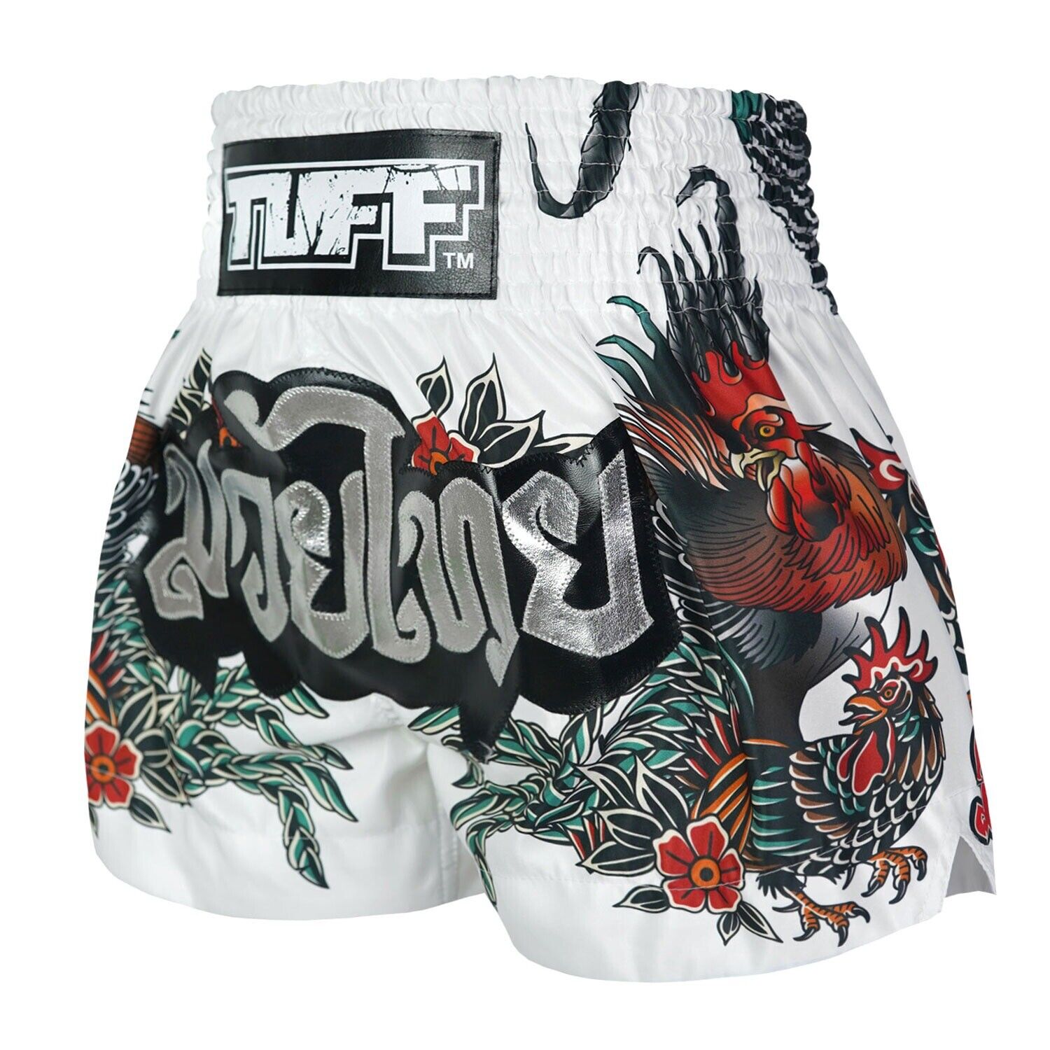 TUFF Muay Thai Shorts Origin of Thai Rooster MS677