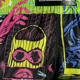 TUFF Muay Thai Shorts Neon Graffiti RMS119