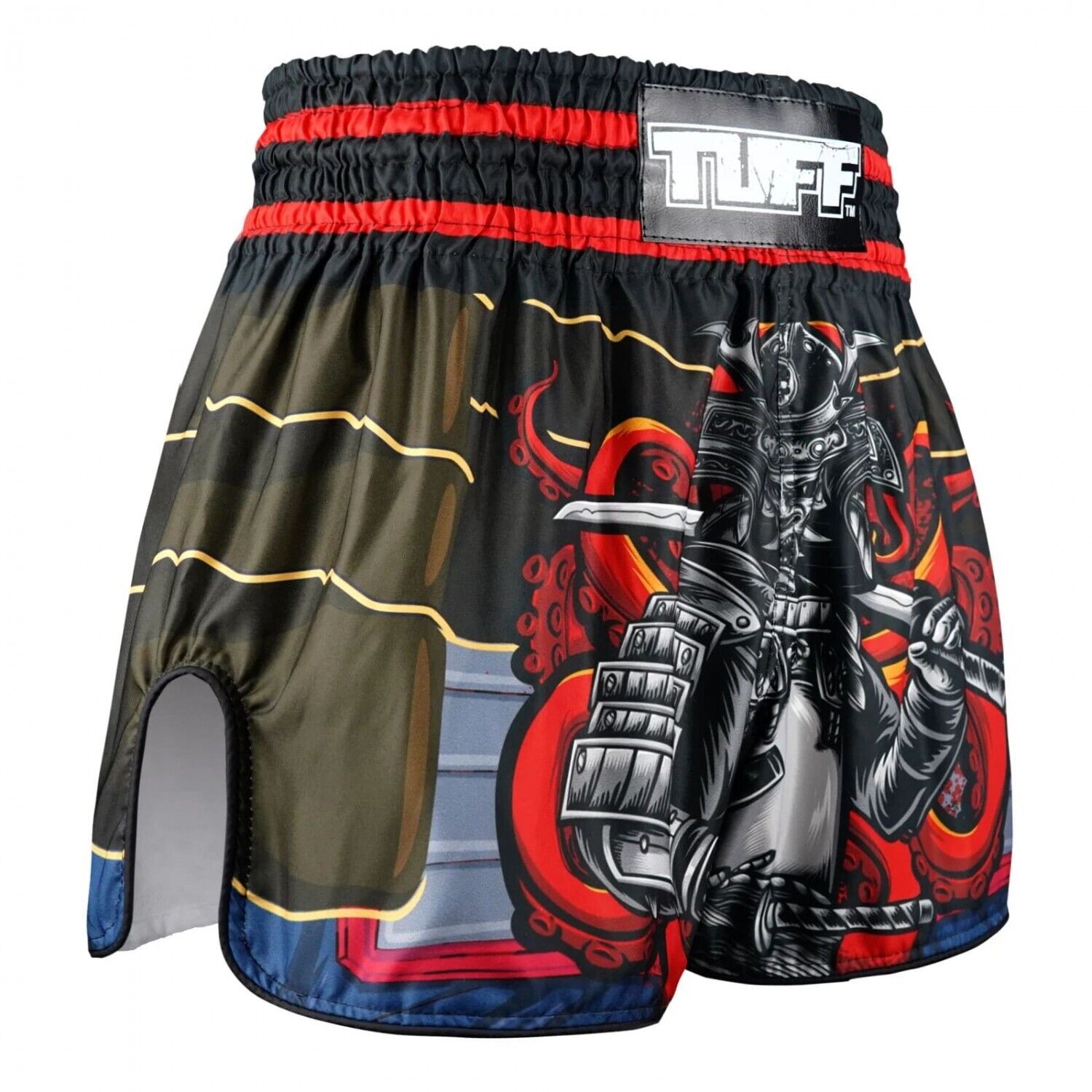 TUFF Muay Thai Shorts The Undefeated Steel Spirits RMS101