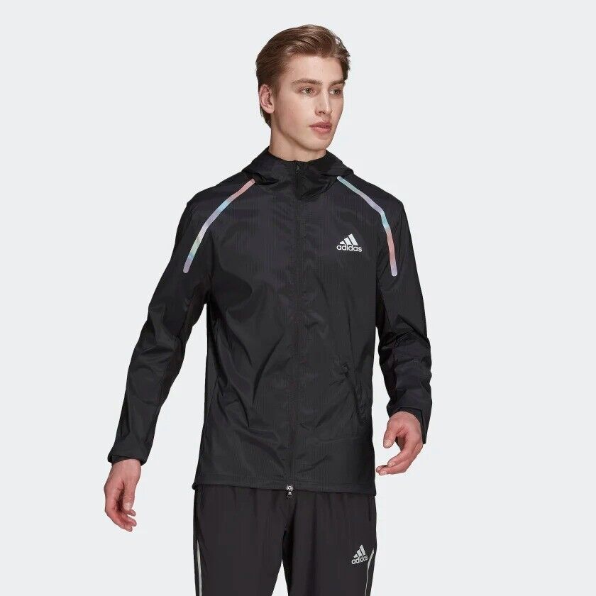 adidas Marathon Running Jacket Mens