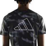 adidas Run Icons Mens Running T-Shirt Reflective