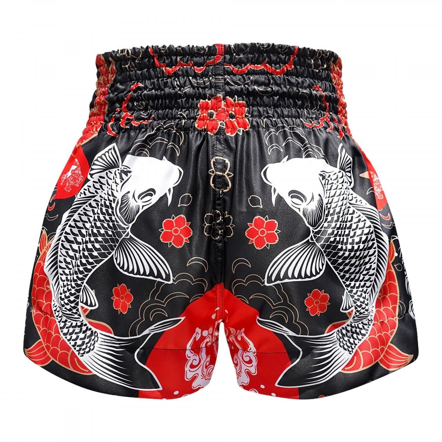 TUFF Muay Thai Shorts Japanese Koi MS638