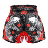 TUFF Muay Thai Shorts Japanese Koi MS638