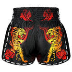 TUFF Muay Thai Shorts Black Furious Tiger MSC125