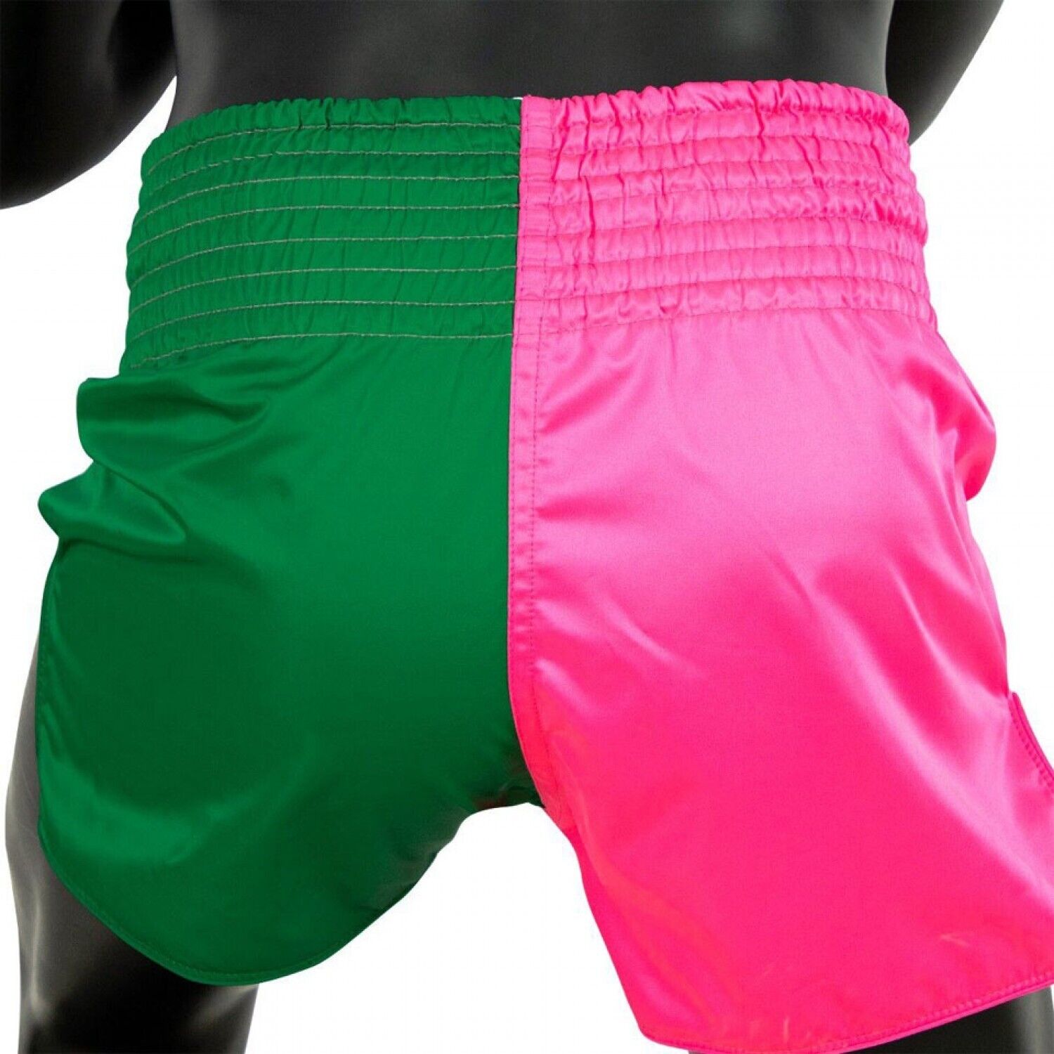 Fairtex Fighter Muay Thai Shorts BS1911 Green - Pink Kickboxing MMA