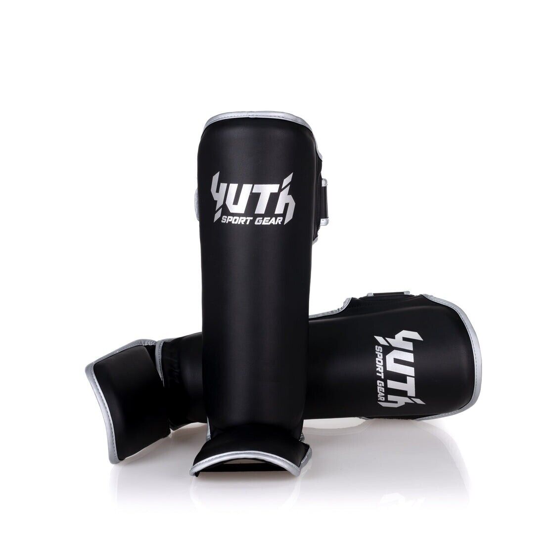 Yuth Gold Muay Thai Shin Guards Adult Kickboxing Pads MMA