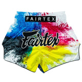 Fairtex Acid Jazz Muay Thai Shorts BS1937 White