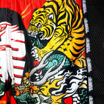 TUFF Muay Thai Shorts Chinese Dragon and Tiger MSC113