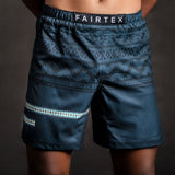 Fairtex AB17 MMA Board Shorts Blackfeet BJJ Navy Blue