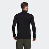 adidas Terrex Everyhike Mens Running Top Hiking Half Zip Long Sleeve T-Shirt