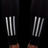 adidas Dailyrun Womens Running Tights Ladies Gym Leggings Pocket Black